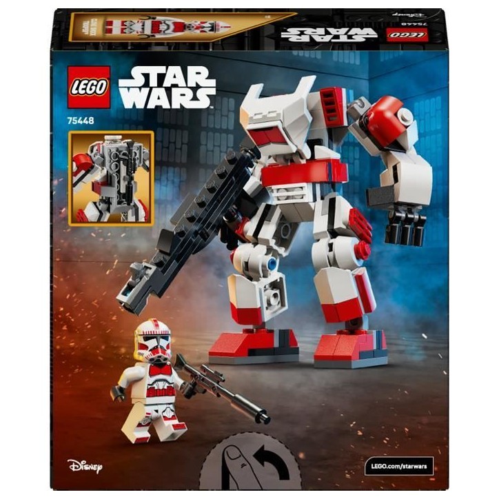 LEGO Star Wars 75448 Le Robot du Shock Trooper Clone - Jouet de Construction des 6 ans LEGO Star Wars 75448 Le Robot du Shock Trooper Clone - Jouet de Construction des 6 ans