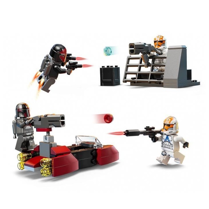 LEGO Star Wars 75449 Pack de Combat Le Siege de Mandalore - Jeu de Construction des 6 ans LEGO Star Wars 75449 Pack de Combat Le Siege de Mandalore - Jeu de Construction des 6 ans