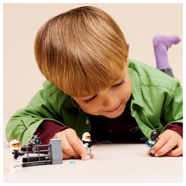 LEGO Star Wars 75449 Pack de Combat Le Siege de Mandalore - Jeu de Construction des 6 ans LEGO Star Wars 75449 Pack de Combat Le Siege de Mandalore - Jeu de Construction des 6 ans