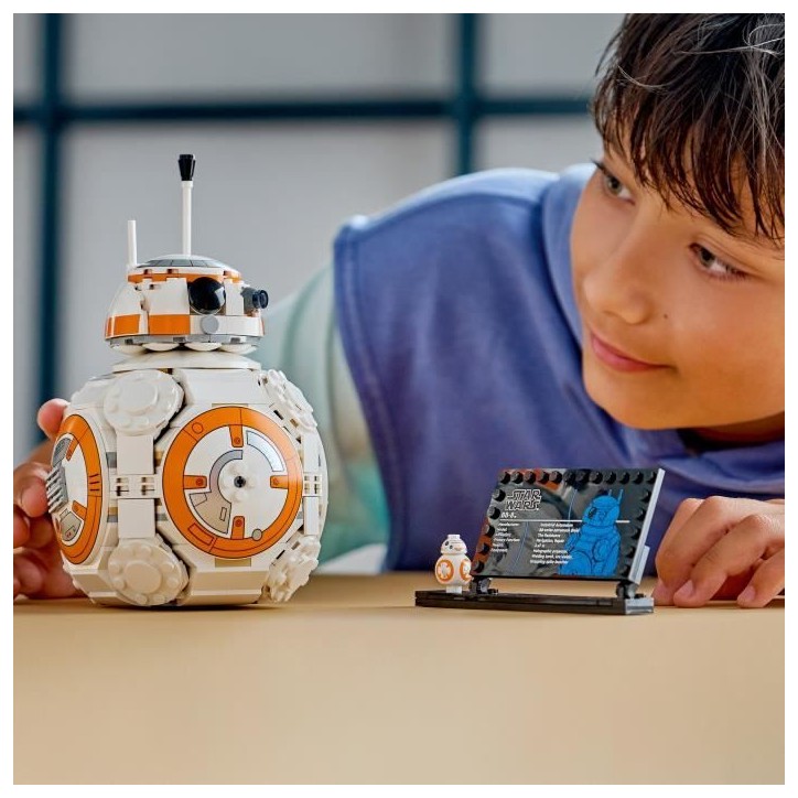 LEGO Star Wars 75452 Droide Astromécano BB-8 - Jeu de Construction Garçon ou Fille 10 ans LEGO Star Wars 75452 Droide Astromécano BB-8 - Jeu de Construction Garçon ou Fille 10 ans