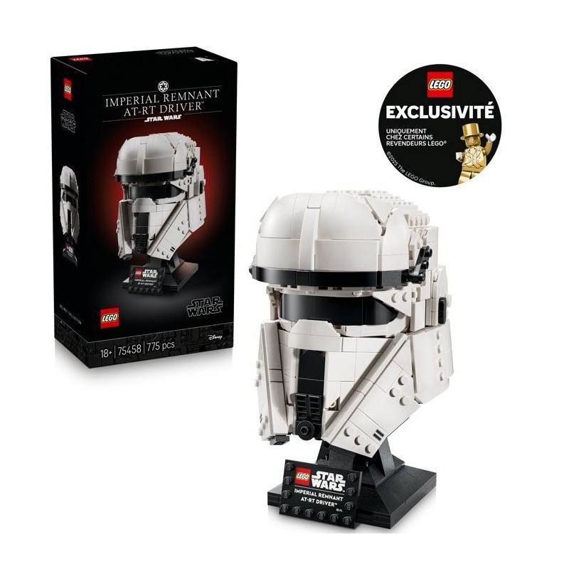 LEGO Star Wars 75458 Exclu Cdiscount Le Casque de Pilote d'AT-RT des V