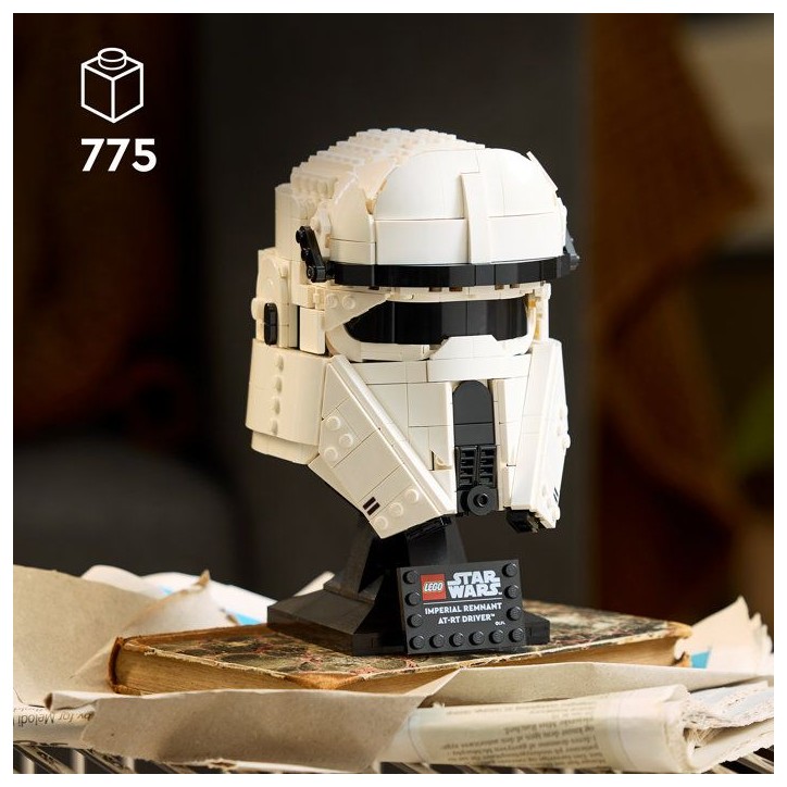 LEGO Star Wars 75458 Exclu Cdiscount Le Casque de Pilote d'AT-RT des Vestiges de l'Empire 18cm de haut - Set Adulte LEGO Star Wars 75458 Exclu Cdiscount Le Casque de Pilote d'AT-RT des Vestiges de l'Empire 18cm de haut - Set Adulte