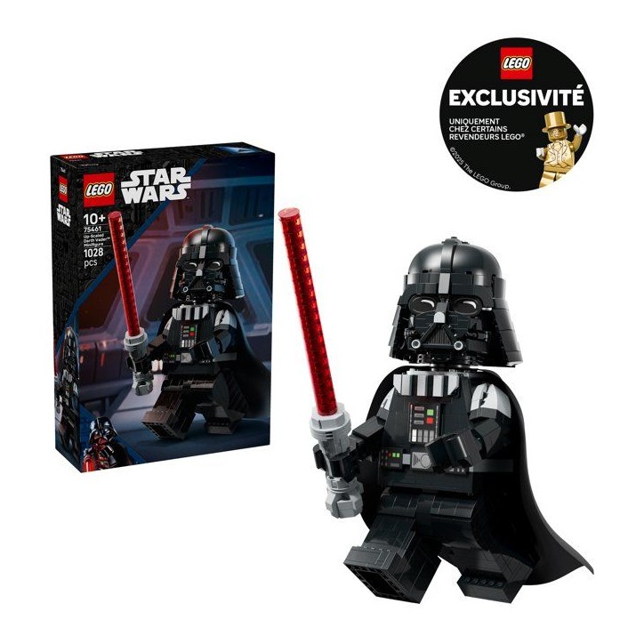 LEGO Star Wars 75461 Exclu Cdiscount Minifigurine de Dark Vador Grand Format 28cm de Haut - Jouet Collector des 10 ans LEGO Star Wars 75461 Exclu Cdiscount Minifigurine de Dark Vador Grand Format 28cm de Haut - Jouet Collector des 10 ans