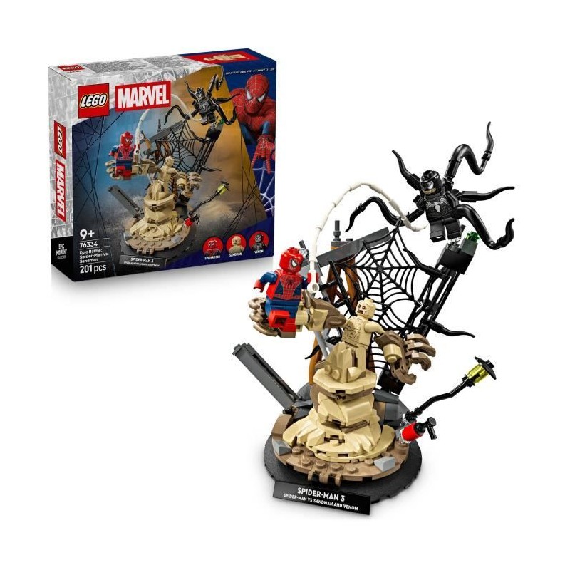 LEGO | Marvel 76334 Le Combat Légendaire entre Spider-Man et Sandman