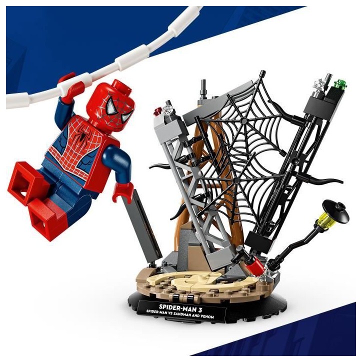 LEGO | Marvel 76334 Le Combat Légendaire entre Spider-Man et Sandman - Jouet des 9 ans LEGO | Marvel 76334 Le Combat Légendaire entre Spider-Man et Sandman - Jouet des 9 ans