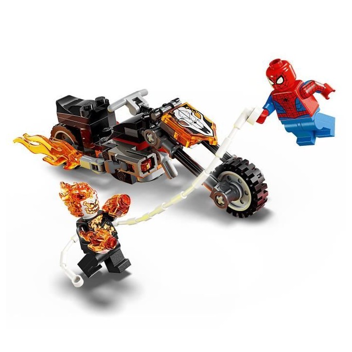 LEGO | Marvel 76335 Spider-Man et sa Moto contre Ghost Rider - Jouet Garçon ou Fille 6 ans LEGO | Marvel 76335 Spider-Man et sa Moto contre Ghost Rider - Jouet Garçon ou Fille 6 ans
