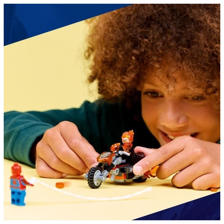 LEGO | Marvel 76335 Spider-Man et sa Moto contre Ghost Rider - Jouet Garçon ou Fille 6 ans LEGO | Marvel 76335 Spider-Man et sa Moto contre Ghost Rider - Jouet Garçon ou Fille 6 ans