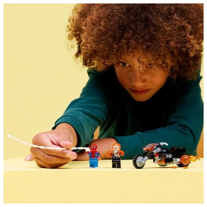 LEGO | Marvel 76335 Spider-Man et sa Moto contre Ghost Rider - Jouet Garçon ou Fille 6 ans LEGO | Marvel 76335 Spider-Man et sa Moto contre Ghost Rider - Jouet Garçon ou Fille 6 ans