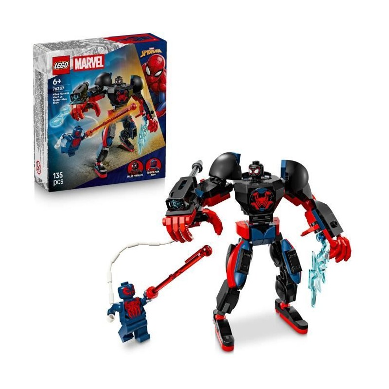 LEGO | Marvel 76337 Le Robot de Miles Morales contre Spider-Man 2099 -