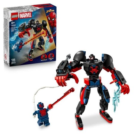 LEGO | Marvel 76337 Le Robot de Miles Morales contre Spider-Man 2099 -