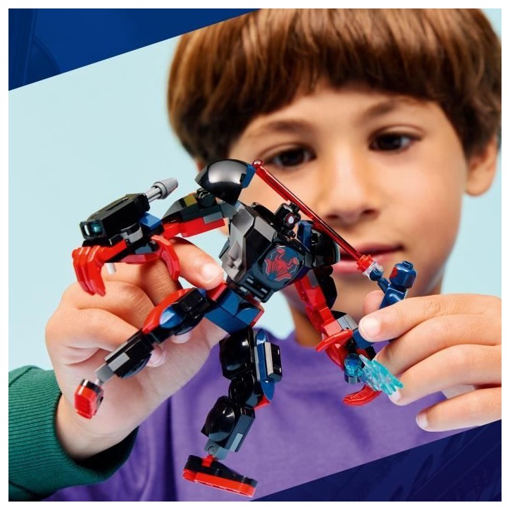 LEGO | Marvel 76337 Le Robot de Miles Morales contre Spider-Man 2099 - Jouet des 6 ans LEGO | Marvel 76337 Le Robot de Miles Morales contre Spider-Man 2099 - Jouet des 6 ans
