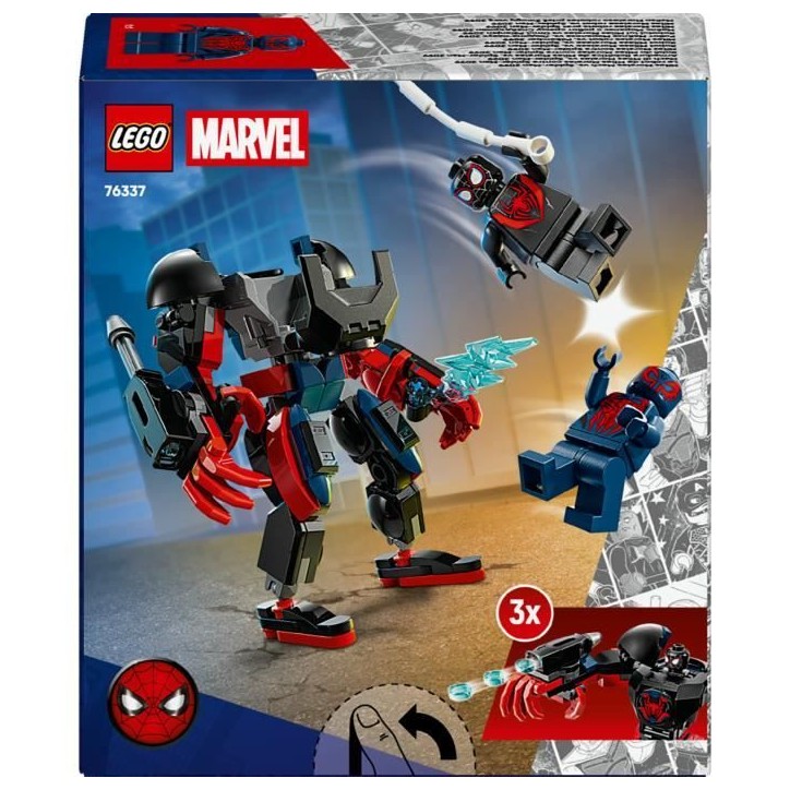 LEGO | Marvel 76337 Le Robot de Miles Morales contre Spider-Man 2099 - Jouet des 6 ans LEGO | Marvel 76337 Le Robot de Miles Morales contre Spider-Man 2099 - Jouet des 6 ans