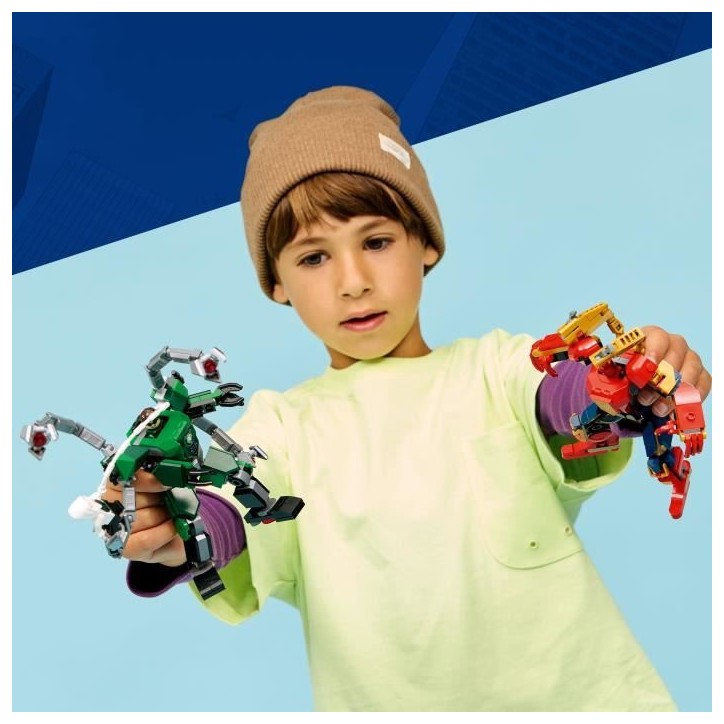 LEGO | Marvel 76338 Le Combat des Robots : Spider-Man contre Docteur Octopus - Jeu 6 ans LEGO | Marvel 76338 Le Combat des Robots : Spider-Man contre Docteur Octopus - Jeu 6 ans