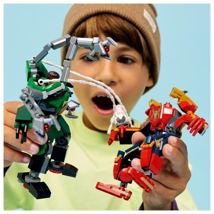 LEGO | Marvel 76338 Le Combat des Robots : Spider-Man contre Docteur Octopus - Jeu 6 ans LEGO | Marvel 76338 Le Combat des Robots : Spider-Man contre Docteur Octopus - Jeu 6 ans