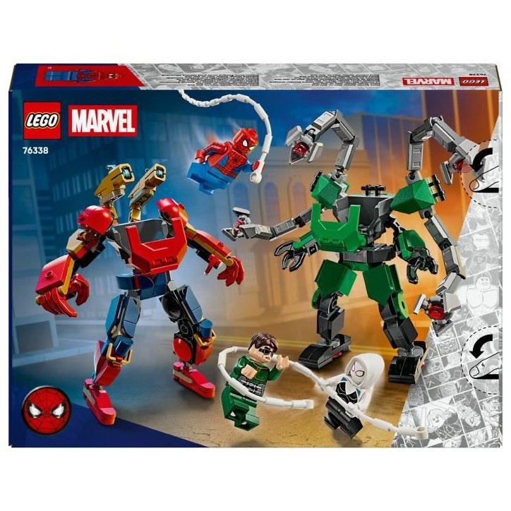LEGO | Marvel 76338 Le Combat des Robots : Spider-Man contre Docteur Octopus - Jeu 6 ans LEGO | Marvel 76338 Le Combat des Robots : Spider-Man contre Docteur Octopus - Jeu 6 ans