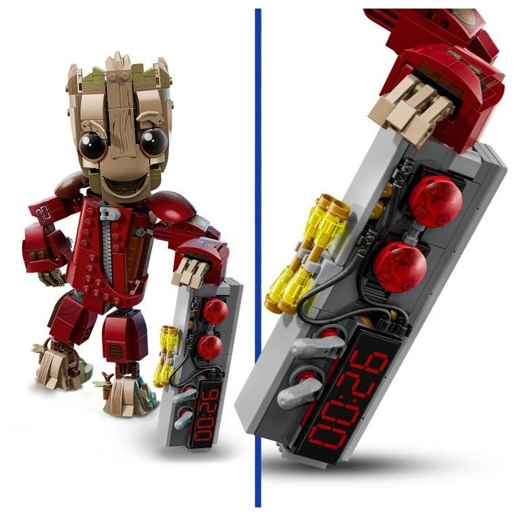 LEGO | Marvel 76341 Groot en Tenue de Ravageur - Jouet de Construction 10 ans - Figurine LEGO | Marvel 76341 Groot en Tenue de Ravageur - Jouet de Construction 10 ans - Figurine