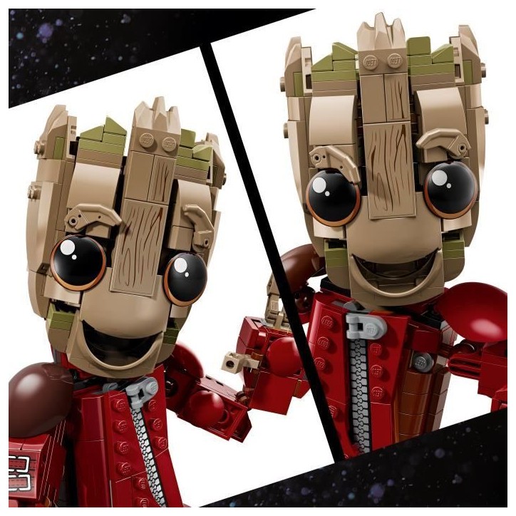 LEGO | Marvel 76341 Groot en Tenue de Ravageur - Jouet de Construction 10 ans - Figurine LEGO | Marvel 76341 Groot en Tenue de Ravageur - Jouet de Construction 10 ans - Figurine