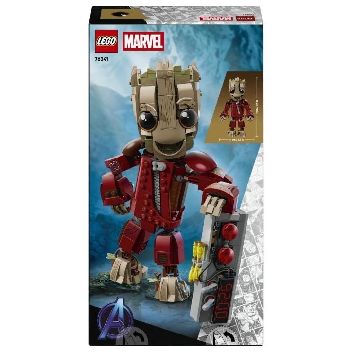 LEGO | Marvel 76341 Groot en Tenue de Ravageur - Jouet de Construction 10 ans - Figurine LEGO | Marvel 76341 Groot en Tenue de Ravageur - Jouet de Construction 10 ans - Figurine