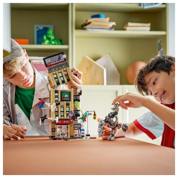 LEGO | Marvel 76342 Spider-Man contre Mystério : le Daily Bugle - Jouet des 10 ans - Robot LEGO | Marvel 76342 Spider-Man contre Mystério : le Daily Bugle - Jouet des 10 ans - Robot