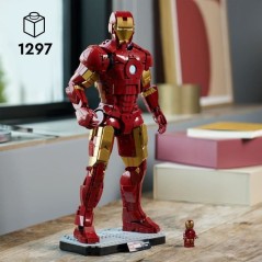LEGO | Marvel 76344 Iron Man Mark 3 Édition Collector - Set de Construction pour Adulte