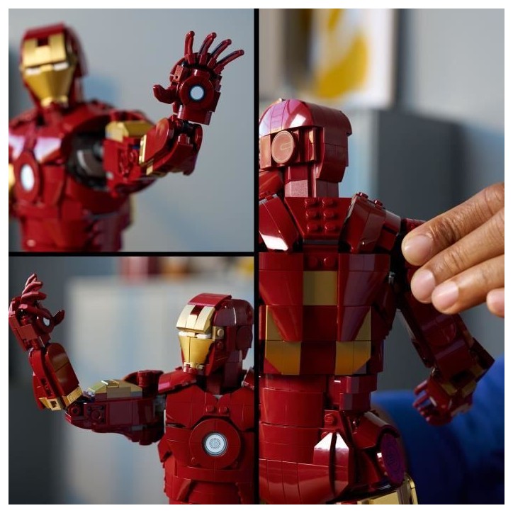 LEGO | Marvel 76344 Iron Man Mark 3 Édition Collector - Set de Construction pour Adulte LEGO | Marvel 76344 Iron Man Mark 3 Édition Collector - Set de Construction pour Adulte