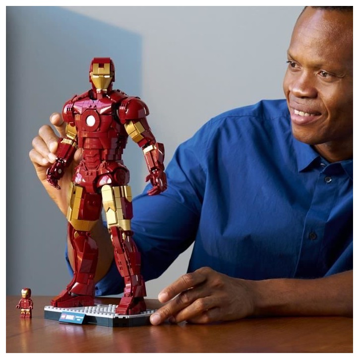 LEGO | Marvel 76344 Iron Man Mark 3 Édition Collector - Set de Construction pour Adulte LEGO | Marvel 76344 Iron Man Mark 3 Édition Collector - Set de Construction pour Adulte