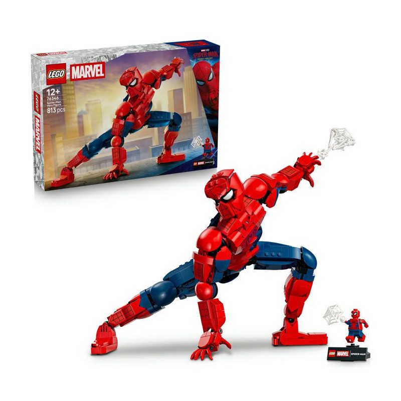 LEGO | Marvel 76346 Spider-Man, la Figurine de Héros - Jouet de Const