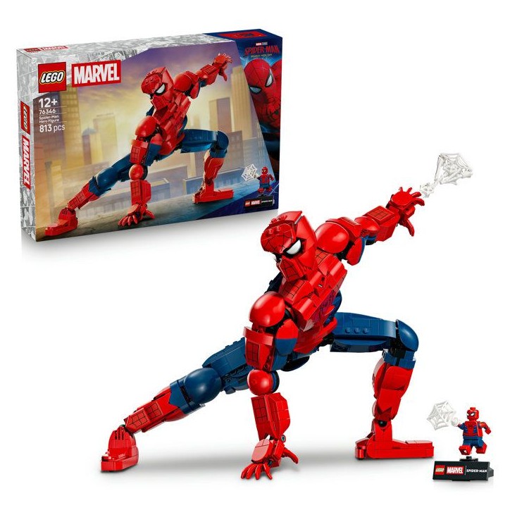 LEGO | Marvel 76346 Spider-Man, la Figurine de Héros - Jouet de Construction des 12 ans LEGO | Marvel 76346 Spider-Man, la Figurine de Héros - Jouet de Construction des 12 ans