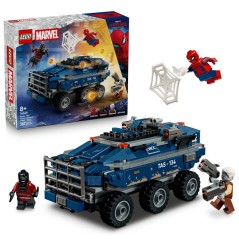 LEGO | Marvel 76349 La Poursuite en Prison Mobile de Spider-Man - Jeu