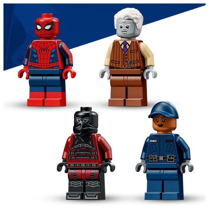 LEGO | Marvel 76349 La Poursuite en Prison Mobile de Spider-Man - Jeu des 8 ans - Cadeau LEGO | Marvel 76349 La Poursuite en Prison Mobile de Spider-Man - Jeu des 8 ans - Cadeau
