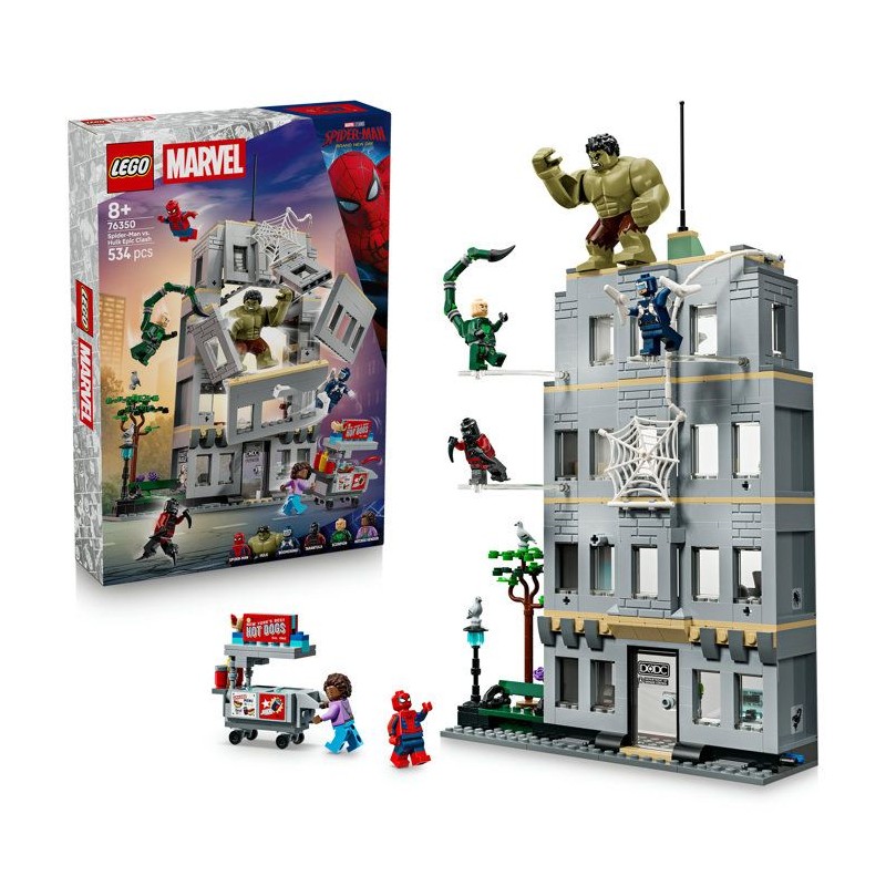 LEGO | Marvel 76350 L'Affrontement Légendaire entre Spider-Man et Hul