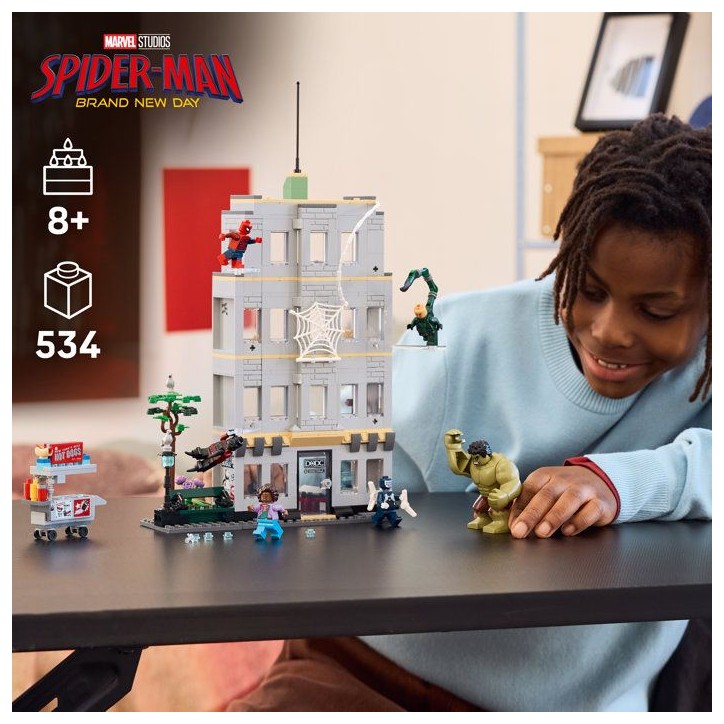 LEGO | Marvel 76350 L'Affrontement Légendaire entre Spider-Man et Hulk - Jouet Interactif LEGO | Marvel 76350 L'Affrontement Légendaire entre Spider-Man et Hulk - Jouet Interactif