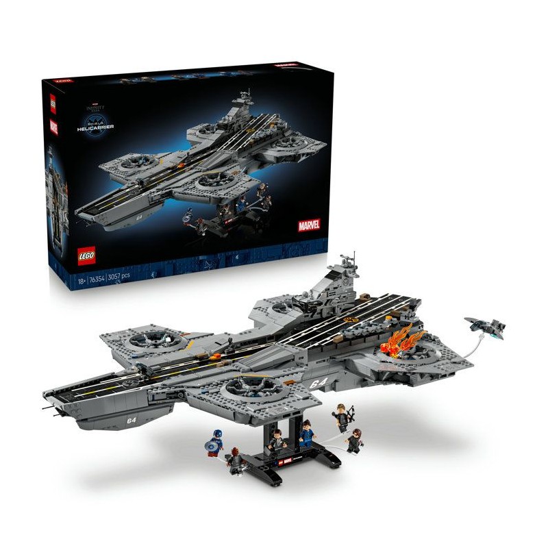 LEGO | Marvel 76354 L'Héliporteur du SHIELD - Set Avengers pour Adult