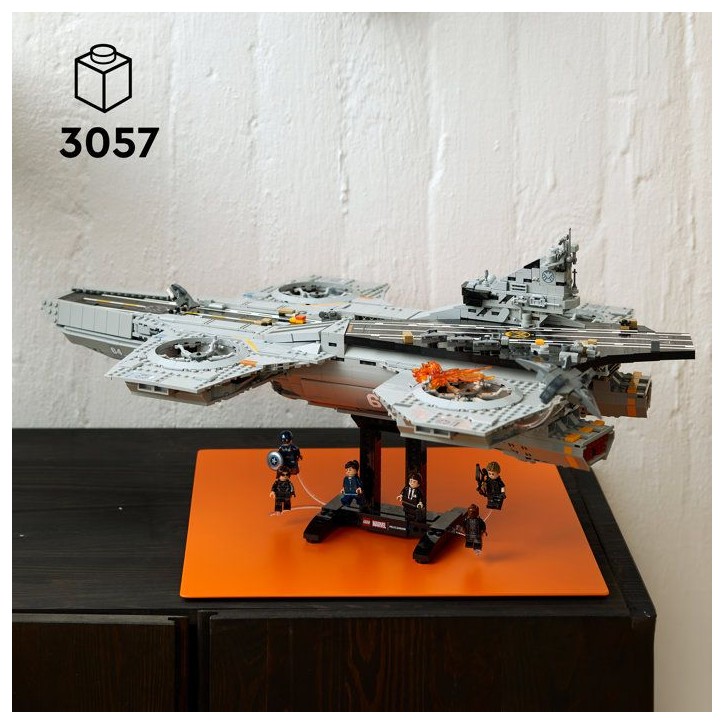 LEGO | Marvel 76354 L'Héliporteur du SHIELD - Set Avengers pour Adulte - Maquette d'Avion LEGO | Marvel 76354 L'Héliporteur du SHIELD - Set Avengers pour Adulte - Maquette d'Avion