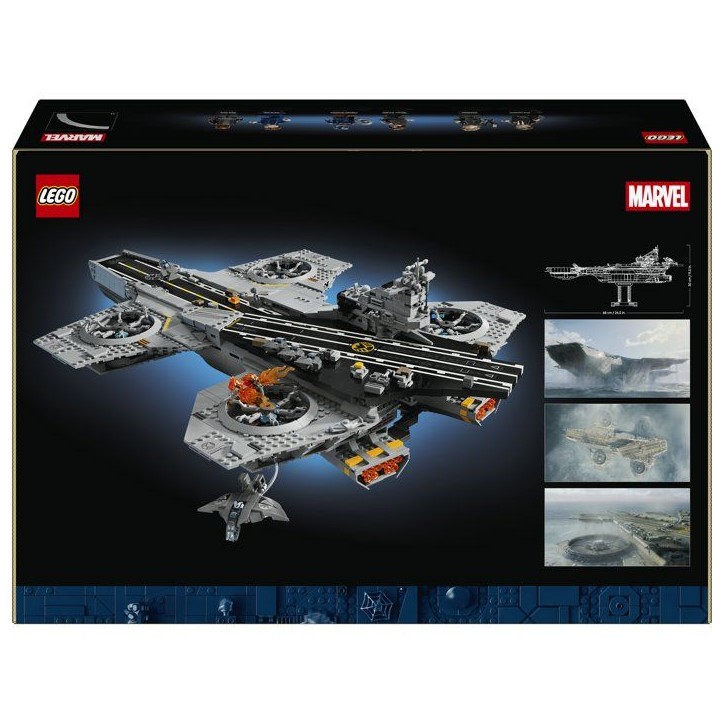LEGO | Marvel 76354 L'Héliporteur du SHIELD - Set Avengers pour Adulte - Maquette d'Avion LEGO | Marvel 76354 L'Héliporteur du SHIELD - Set Avengers pour Adulte - Maquette d'Avion