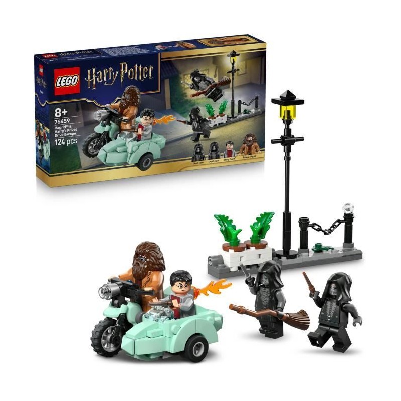 LEGO Harry Potter 76459 Hagrid et Harry s'Échappent de Privet Drive -