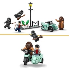 LEGO Harry Potter 76459 Hagrid et Harry s'Échappent de Privet Drive -