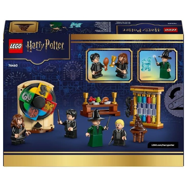 LEGO Harry Potter 76460 Le Château de Poudlard : la Cérémonie du Choixpeau Magique - Jouet LEGO Harry Potter 76460 Le Château de Poudlard : la Cérémonie du Choixpeau Magique - Jouet