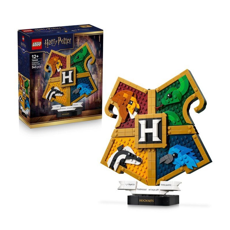 LEGO Harry Potter 76462 Le Blason des Maisons de Poudlard - Jeu de Con