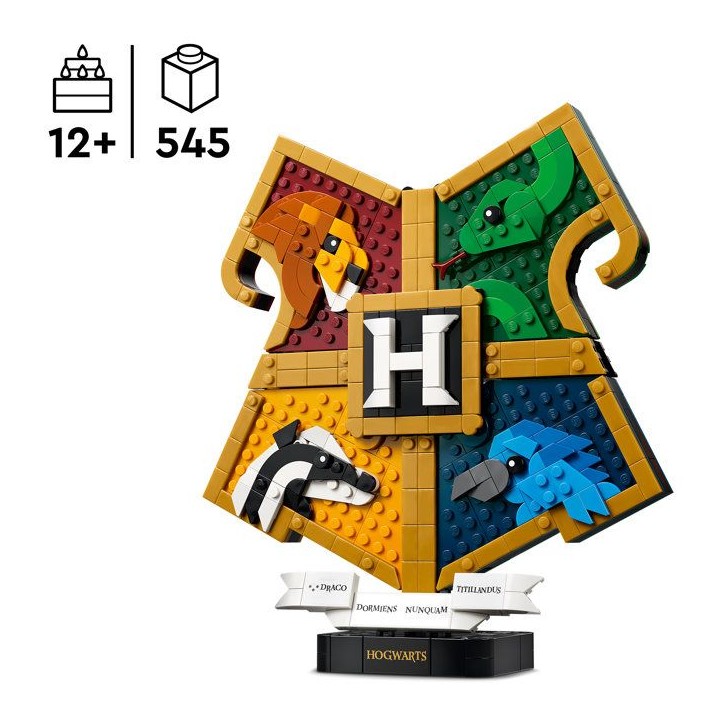 LEGO Harry Potter 76462 Le Blason des Maisons de Poudlard - Jeu de Construction des 12 ans LEGO Harry Potter 76462 Le Blason des Maisons de Poudlard - Jeu de Construction des 12 ans