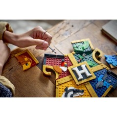 LEGO Harry Potter 76462 Le Blason des Maisons de Poudlard - Jeu de Con