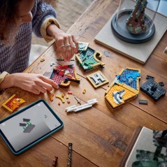 LEGO Harry Potter 76462 Le Blason des Maisons de Poudlard - Jeu de Con