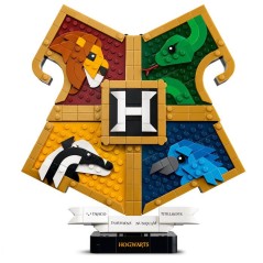 LEGO Harry Potter 76462 Le Blason des Maisons de Poudlard - Jeu de Con