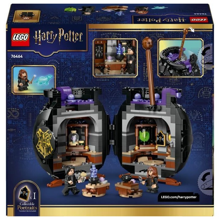 LEGO Harry Potter 76464 Le Chaudron : le Cours de Potions Caché - Jouet des 10 ans - Déco LEGO Harry Potter 76464 Le Chaudron : le Cours de Potions Caché - Jouet des 10 ans - Déco