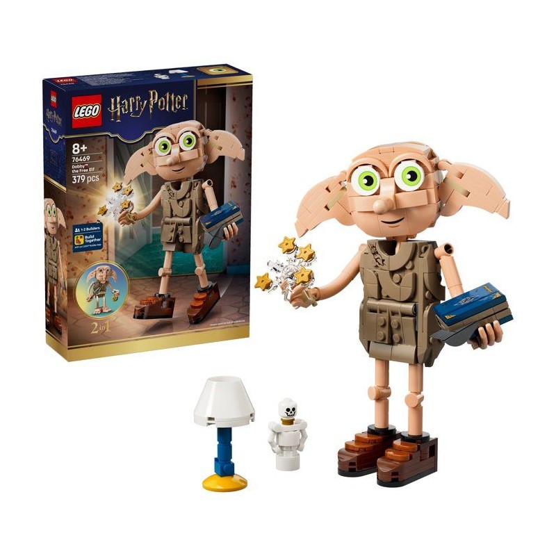 LEGO Harry Potter 76469 Dobby l'Elfe Libre - Jouet de Construction des