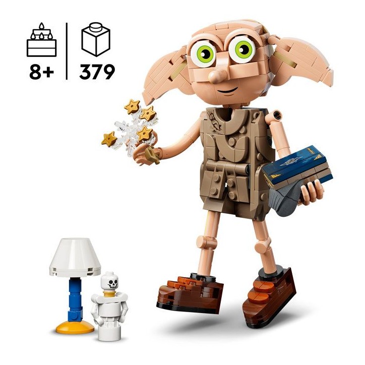 LEGO Harry Potter 76469 Dobby l'Elfe Libre - Jouet de Construction des 8 ans - Décoration LEGO Harry Potter 76469 Dobby l'Elfe Libre - Jouet de Construction des 8 ans - Décoration