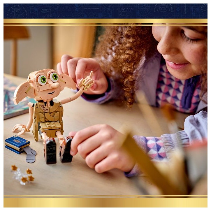 LEGO Harry Potter 76469 Dobby l'Elfe Libre - Jouet de Construction des 8 ans - Décoration LEGO Harry Potter 76469 Dobby l'Elfe Libre - Jouet de Construction des 8 ans - Décoration