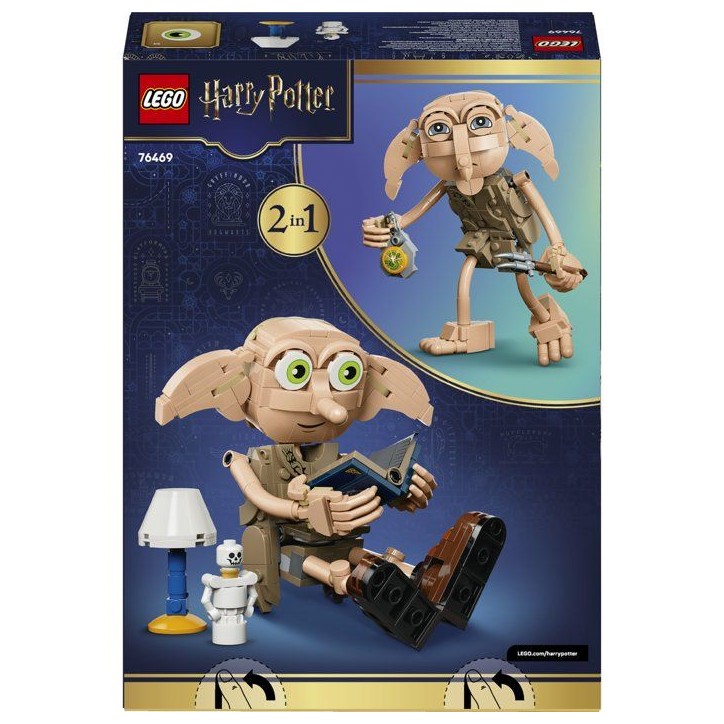 LEGO Harry Potter 76469 Dobby l'Elfe Libre - Jouet de Construction des 8 ans - Décoration LEGO Harry Potter 76469 Dobby l'Elfe Libre - Jouet de Construction des 8 ans - Décoration