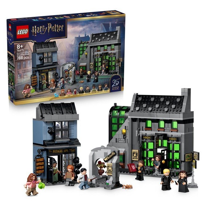 LEGO Harry Potter 76471 Les Boutiques Magiques de l'Allée des Embrumes - Jouet des 8 ans LEGO Harry Potter 76471 Les Boutiques Magiques de l'Allée des Embrumes - Jouet des 8 ans