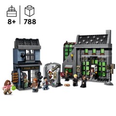 LEGO Harry Potter 76471 Les Boutiques Magiques de l'Allée des Embrumes - Jouet des 8 ans